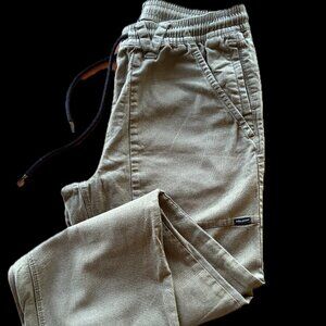Volcom Men's True to This pullon pants, green